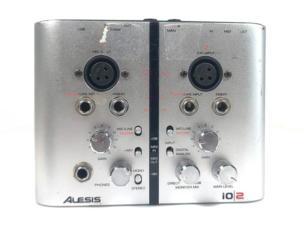 Alesis iO2 USB Audio Interface (C2018-450)