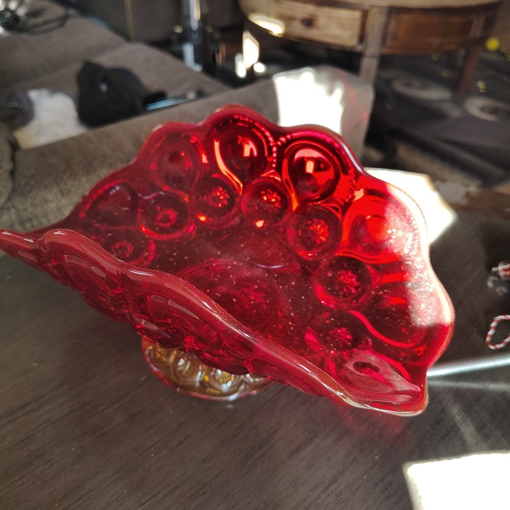 Red Glass Decorative Glass