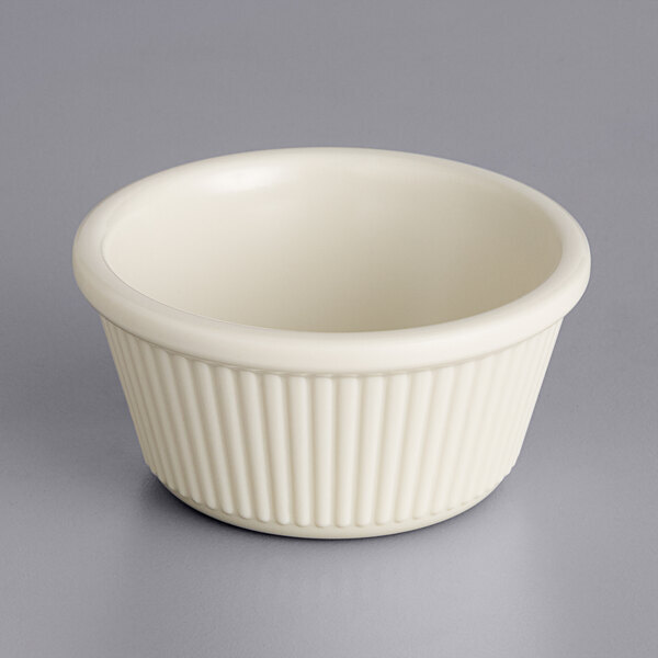 Acopa Fluted Melamine Ramekin - 12/Case (select size/color below)