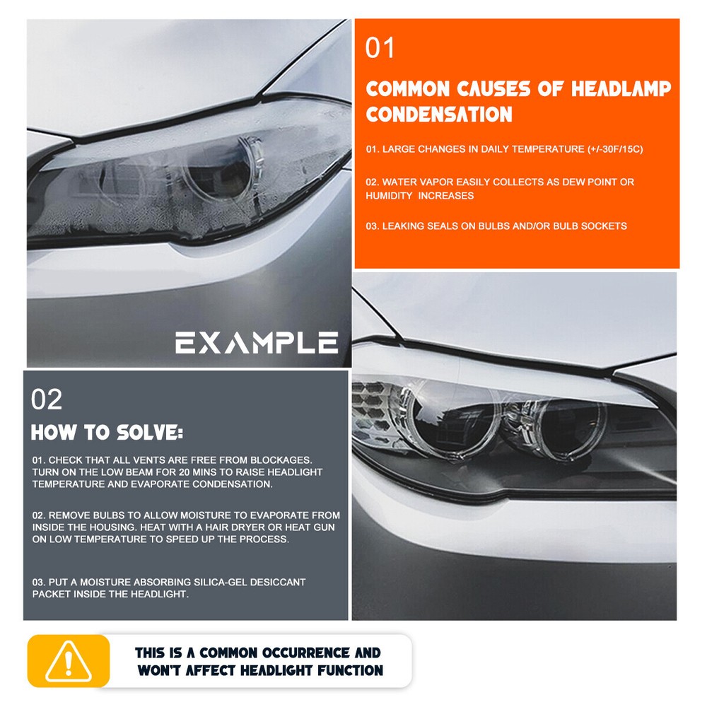 For 07-14 Cadillac Escalade ESV EXT LED Switchback Projector Headlights Black