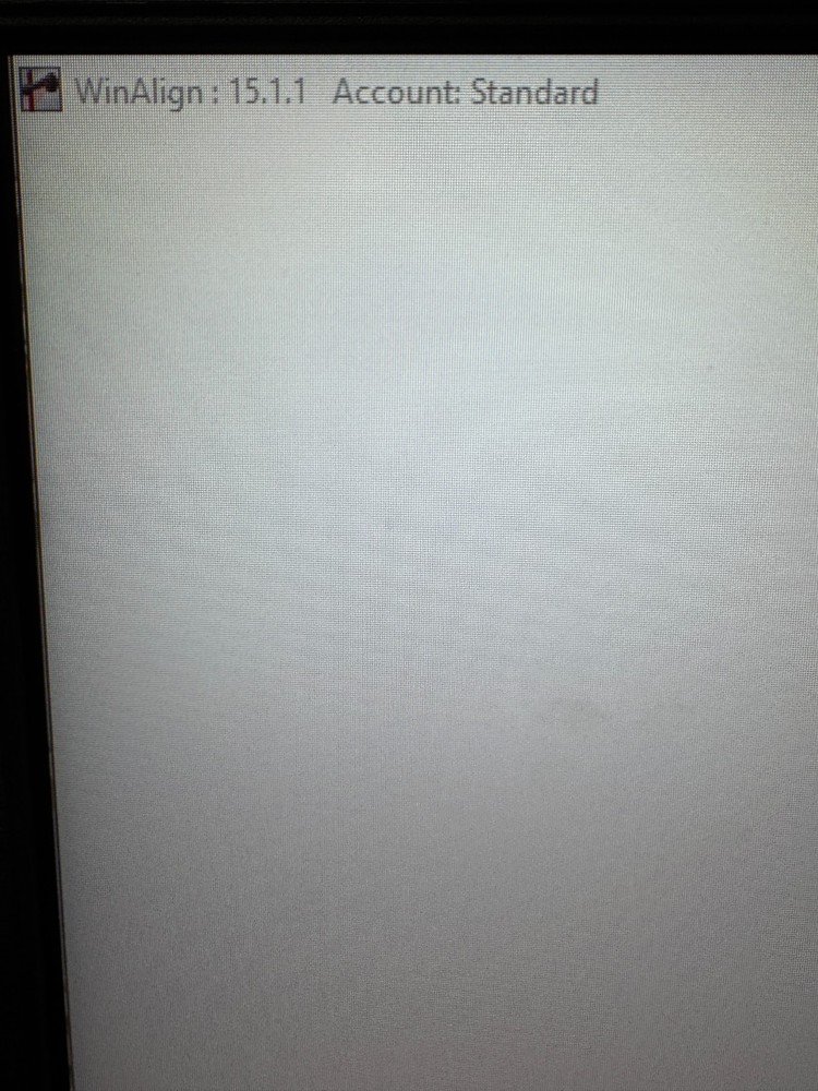 Hunter Engineering PC HW2 WinAlign V15.1.1 Used working order