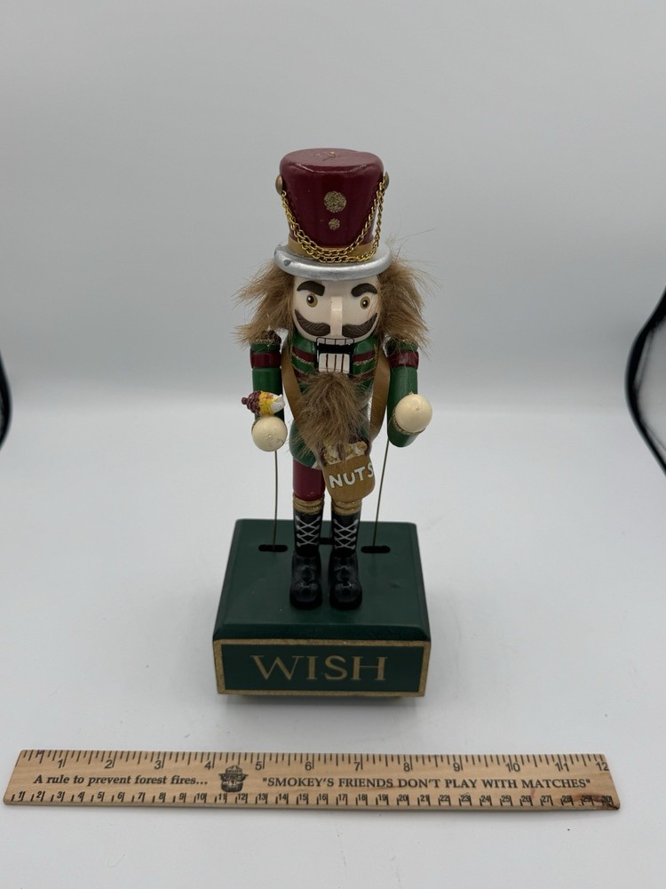 12” Tall Nutcracker Ballet Music Box Plays Well