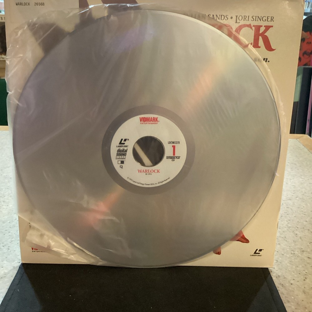 Warlock (1991) Laserdisc, VERY GOOD CONDITION