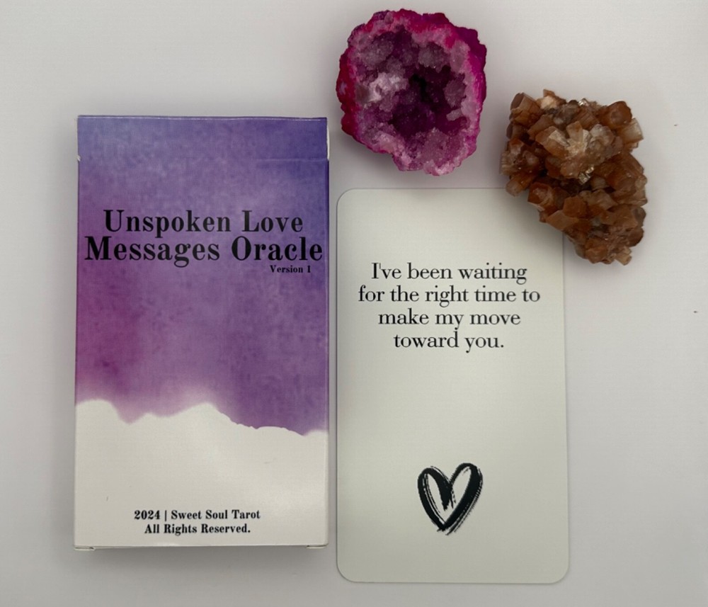 Unspoken Love Messages Oracle Deck - VERSION ONE