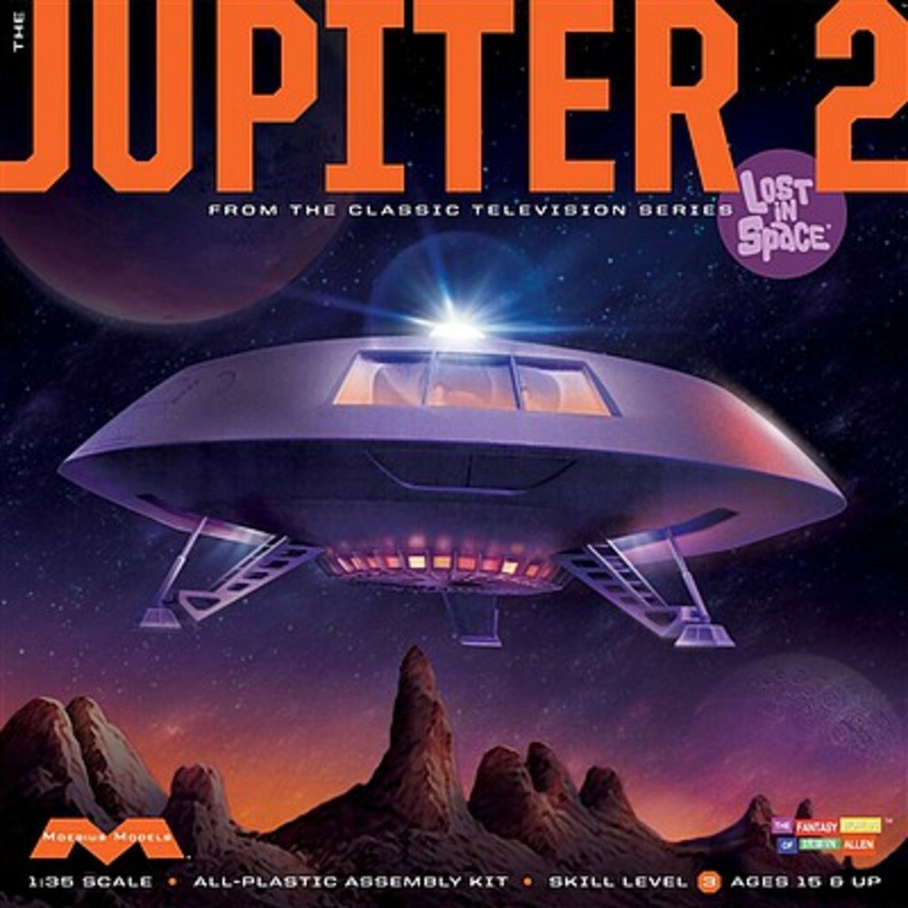 Moebius Models 913 Jupiter 2 Plastic Model Kit