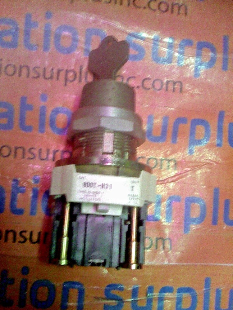 800T-H31 SER T KEYED SELECTOR SWITCH *NEW QUANTITY!!