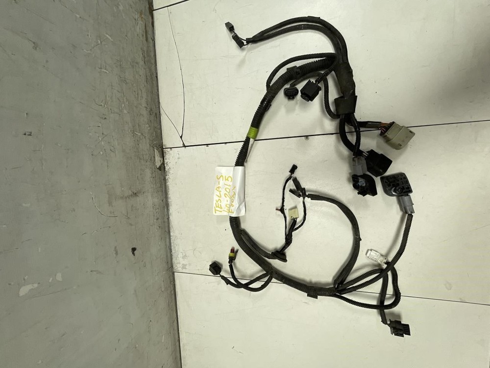 2014 TESLA MODEL S60 FRONT END MODULE WIRE HARNESS OEM+
