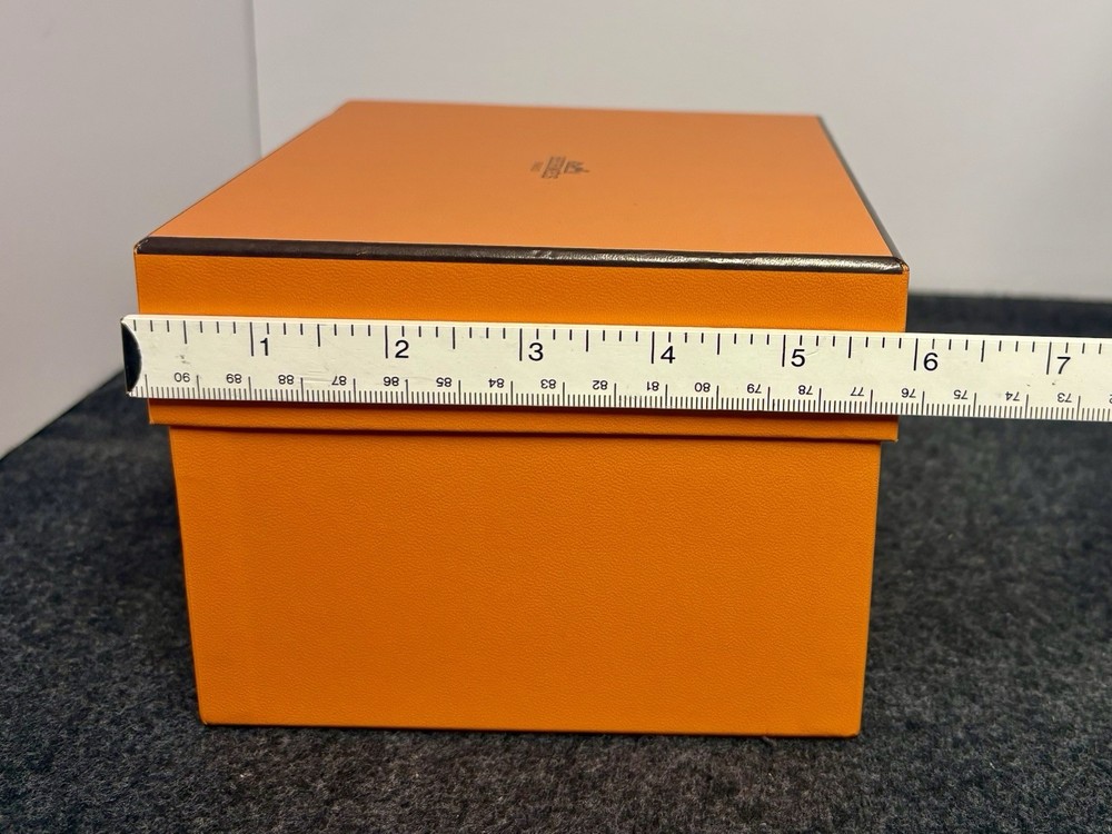 Hermes Empty Box W/ Ribbon see image for dimensions ￼