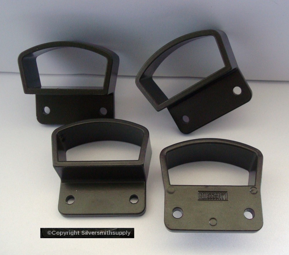 4 WOLF Railing bronze aluminum deck railing wall mount brackets