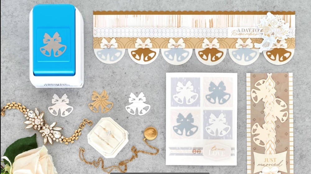 Creative Memories Bells & Bows Punch