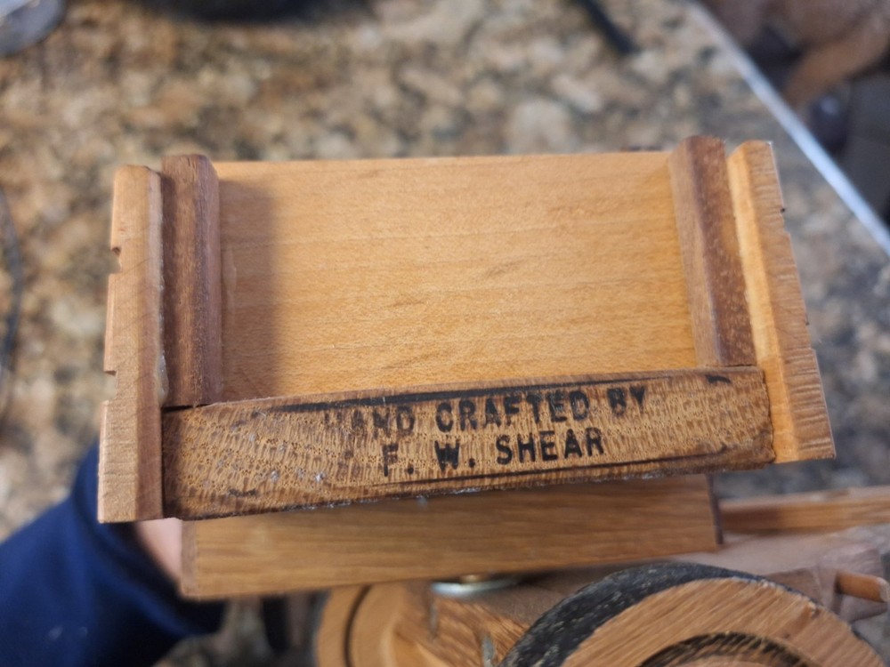 Older Toy Wooden Wagon
