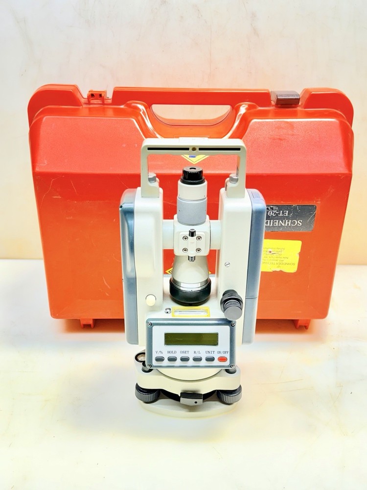 Schneider  Technical Theodolite ET-20 W/ Case - Untested