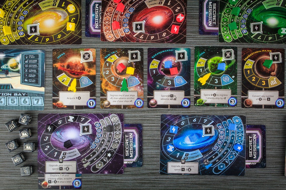Tiny Epic Galaxies Micro Board Game Gamelyn Games TEG09 Mini Galaxy Card