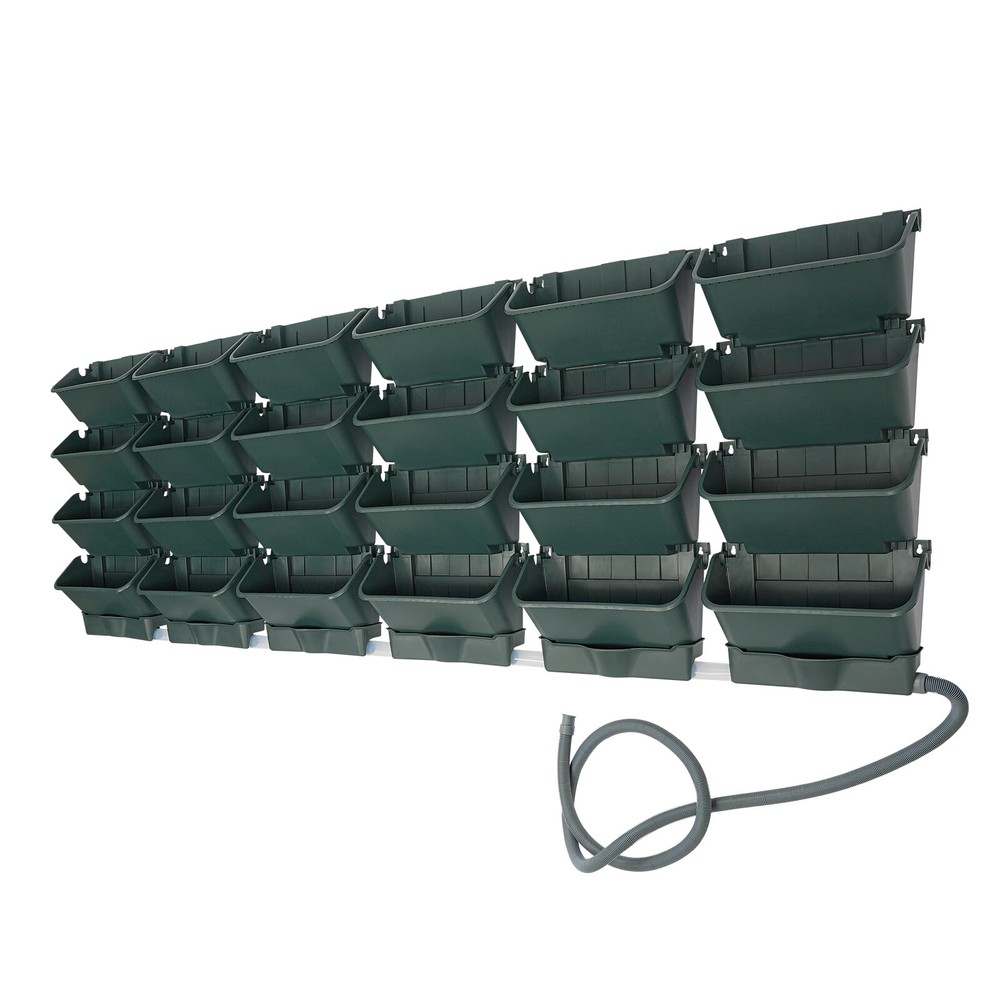 Hanging Vertical Garden Planter - 24 Pots With Automatic Watering System