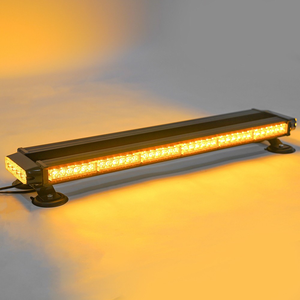 28.4" 80 LED Amber LED Strobe Light Bar, Emergency Strobe Light, Strobe Light