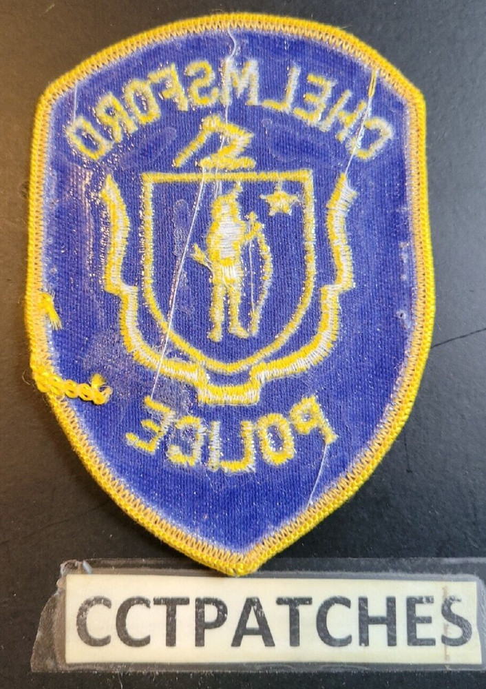 CHELMSFORD, MASSACHUSETTS POLICE SHOULDER PATCH MA