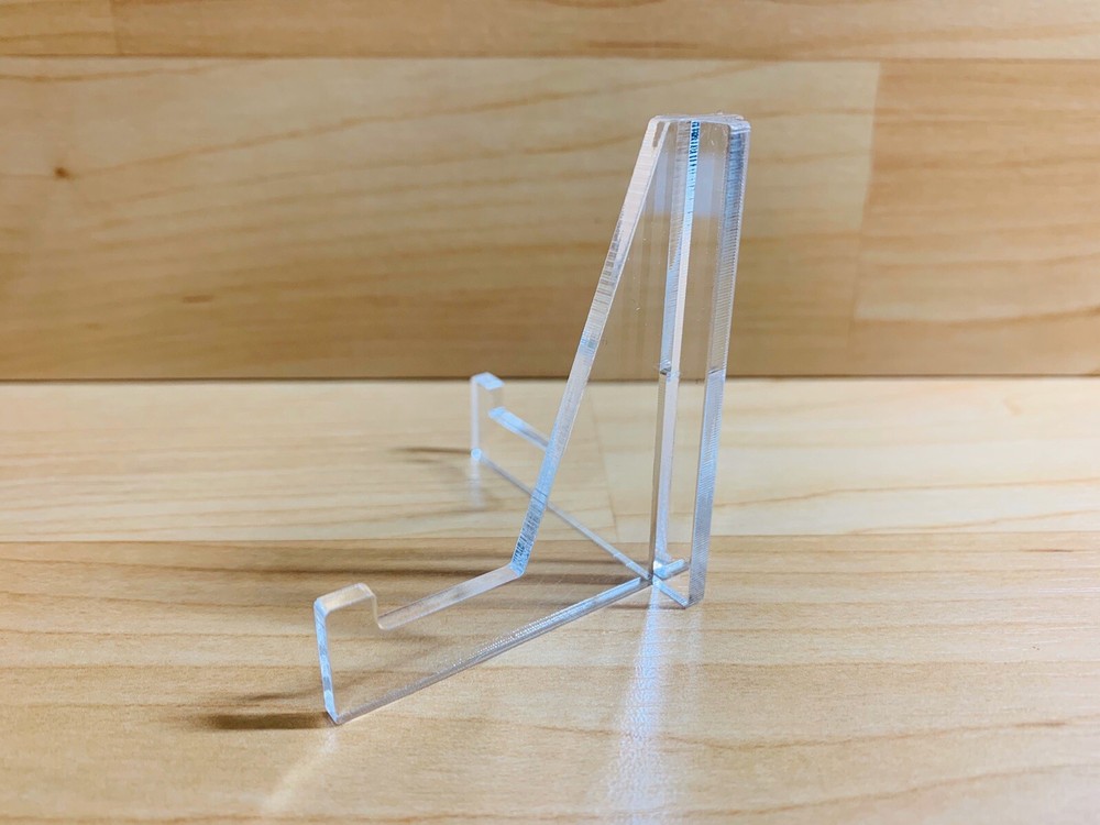10 Pack Of (2pc) Clear Acrylic Display Stands