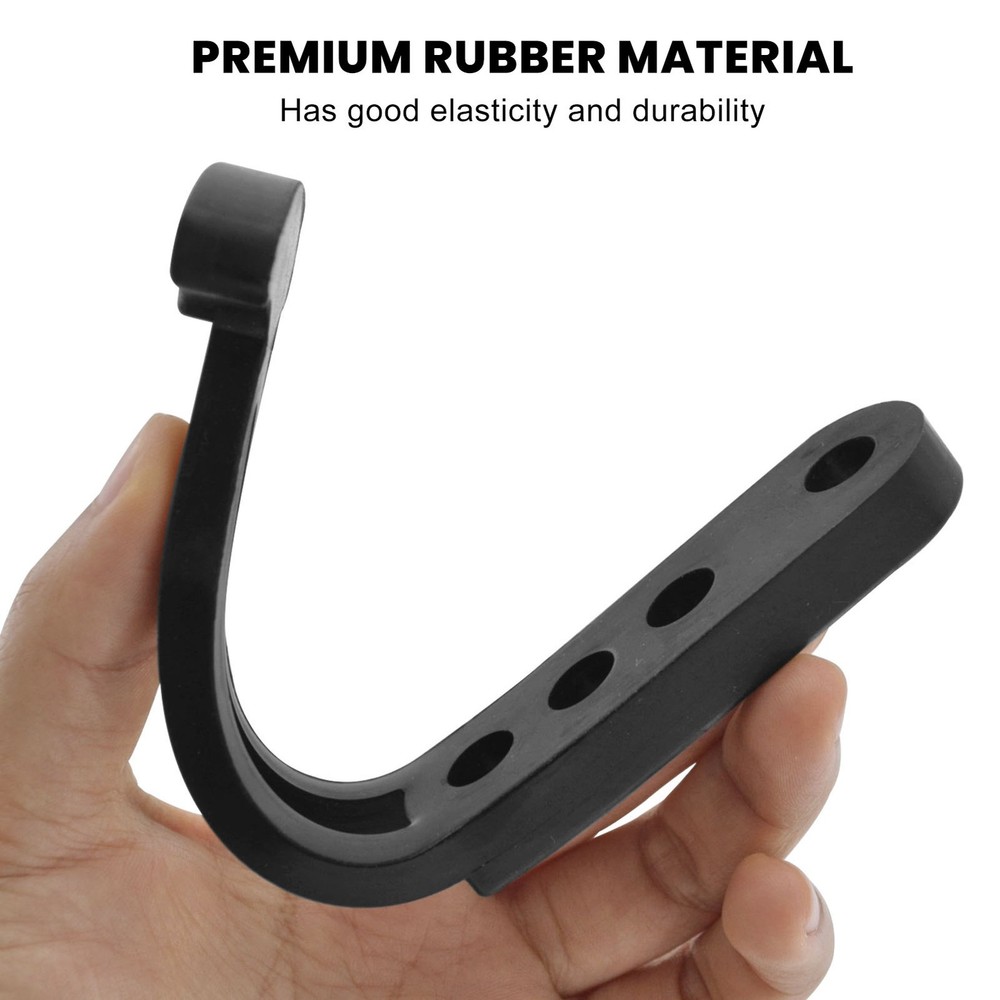 Boat Ladder Strap Black Rubber Boat Telescoping Ladder Strap With 4 Adjustable