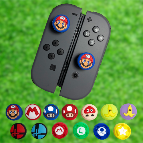 $20 Nintendo Switch Joycon Cap Grip Cover Accessory Bundle Gift Random Grab Bag
