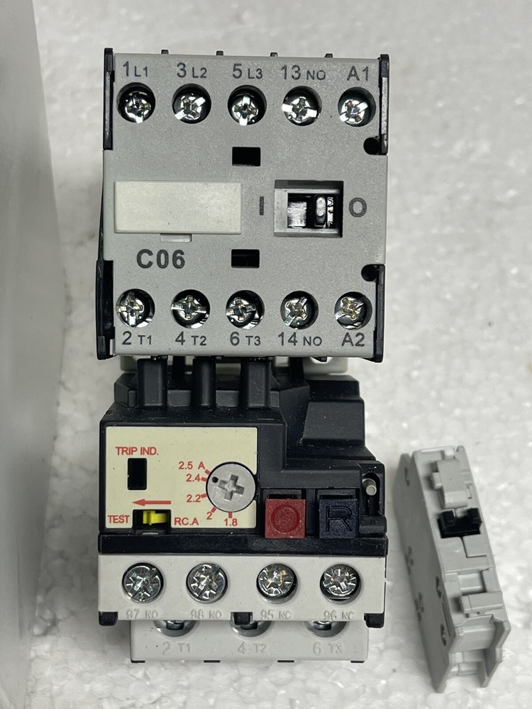Advance Controls THERMAL OVERLOAD RELAY 133385 120 VAC 1.8-2.5 AMP