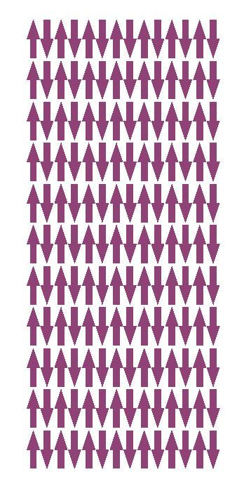 Plum Arrows Vinyl Color Code Inventory Label Stickers 1/2" x 3/4"