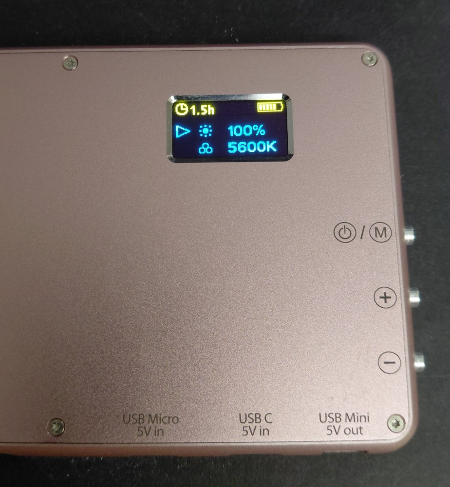 Phottix M180 LED Light Rose Gold