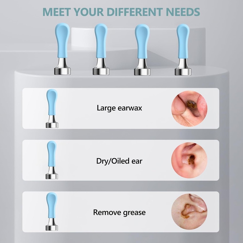 Bebird Replacement Tips Ear, 16 Pieces Waterproof 14 Pieces, 16