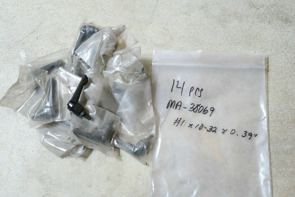 MONROE ENGINEERING MA-38069, #1 x 10-32 Stud SS Insert Adjustable Handle