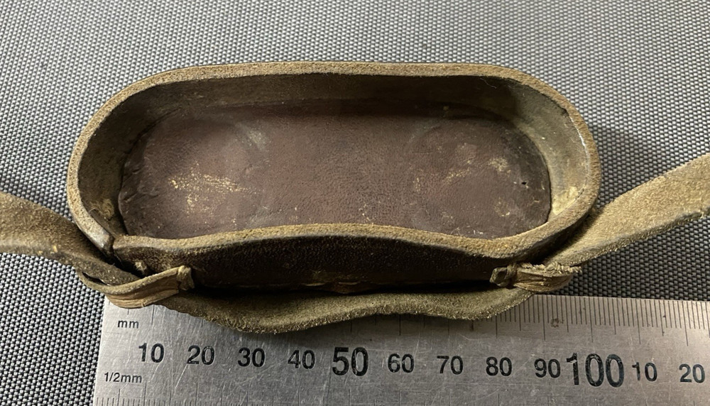 Strap and dust cover for binoculars, USSR
