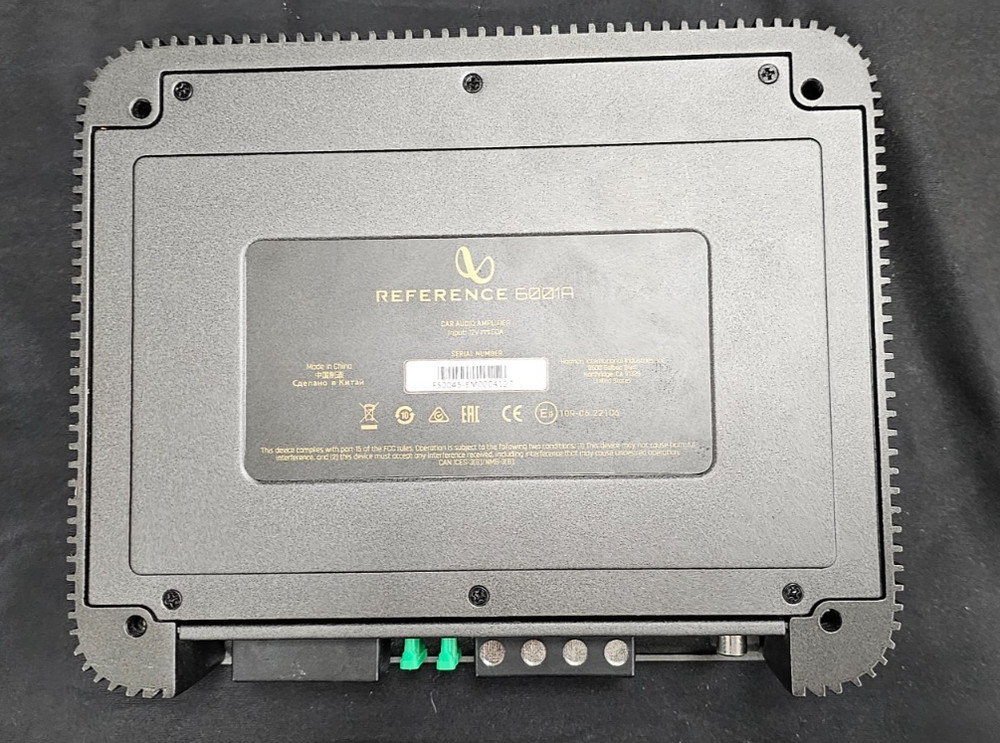 Infinity Reference 6001A Series mono subwoofer amplifier