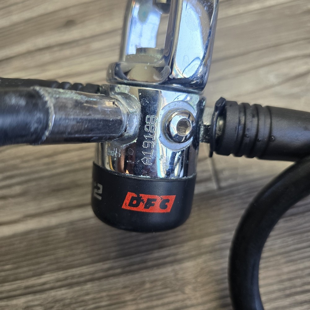 MARES MR 12 SCUBA REGULATOR SET Mares Flat Brass Used