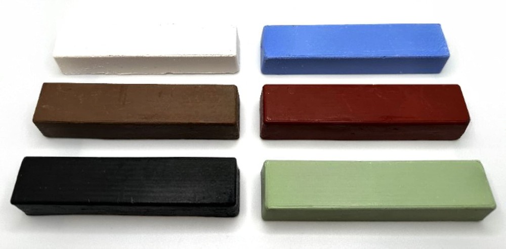 Pro-Graad Metal Polishing Compound Kit 24oz - 6 pc Buffing Compound Bars 4 oz E