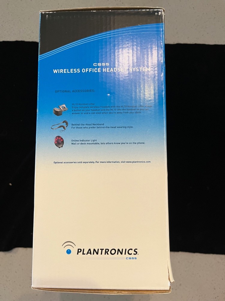 Plantronics CS55 Grey Ear-Hook Headset