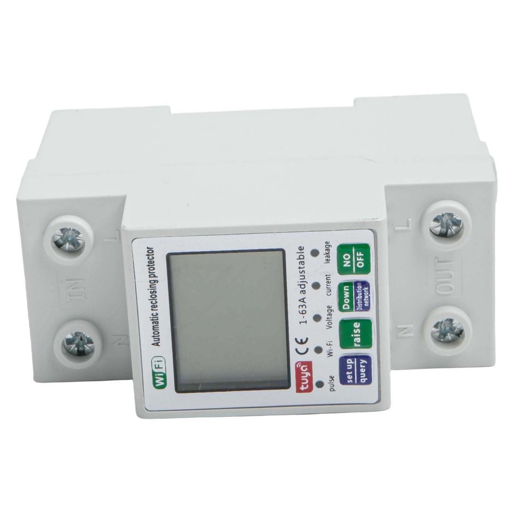Current Breaker Multiple Protection Overvoltage Protection Digital LCD Display