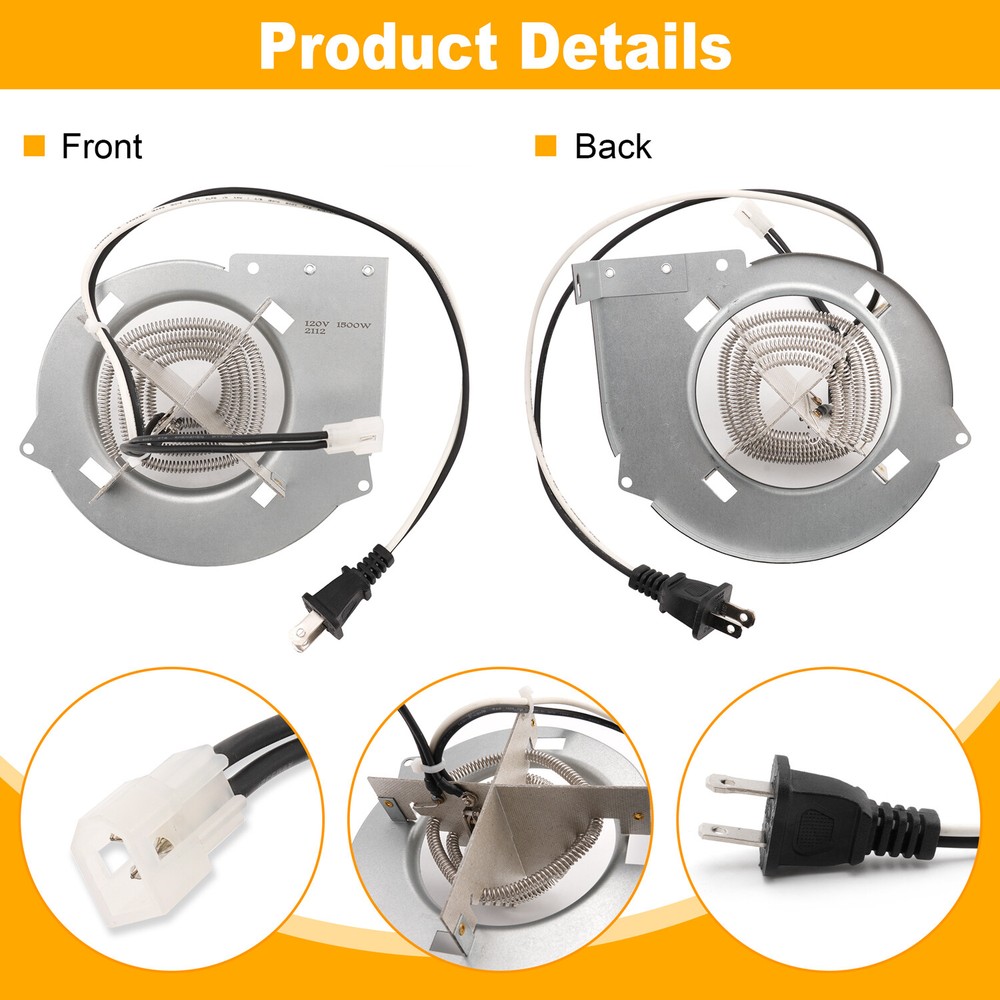 Replace Nutone Broan 0969B000 OEM Vent Bath Fan Heating Element