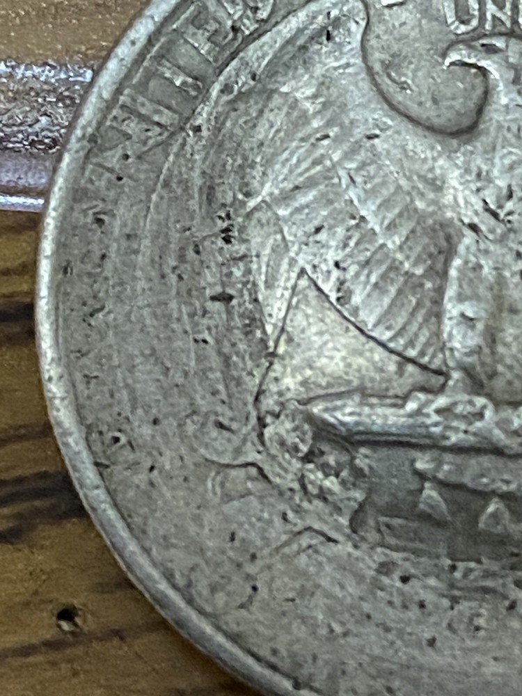 1980 quarter dollar P filled mint mark MULTI ERRORS