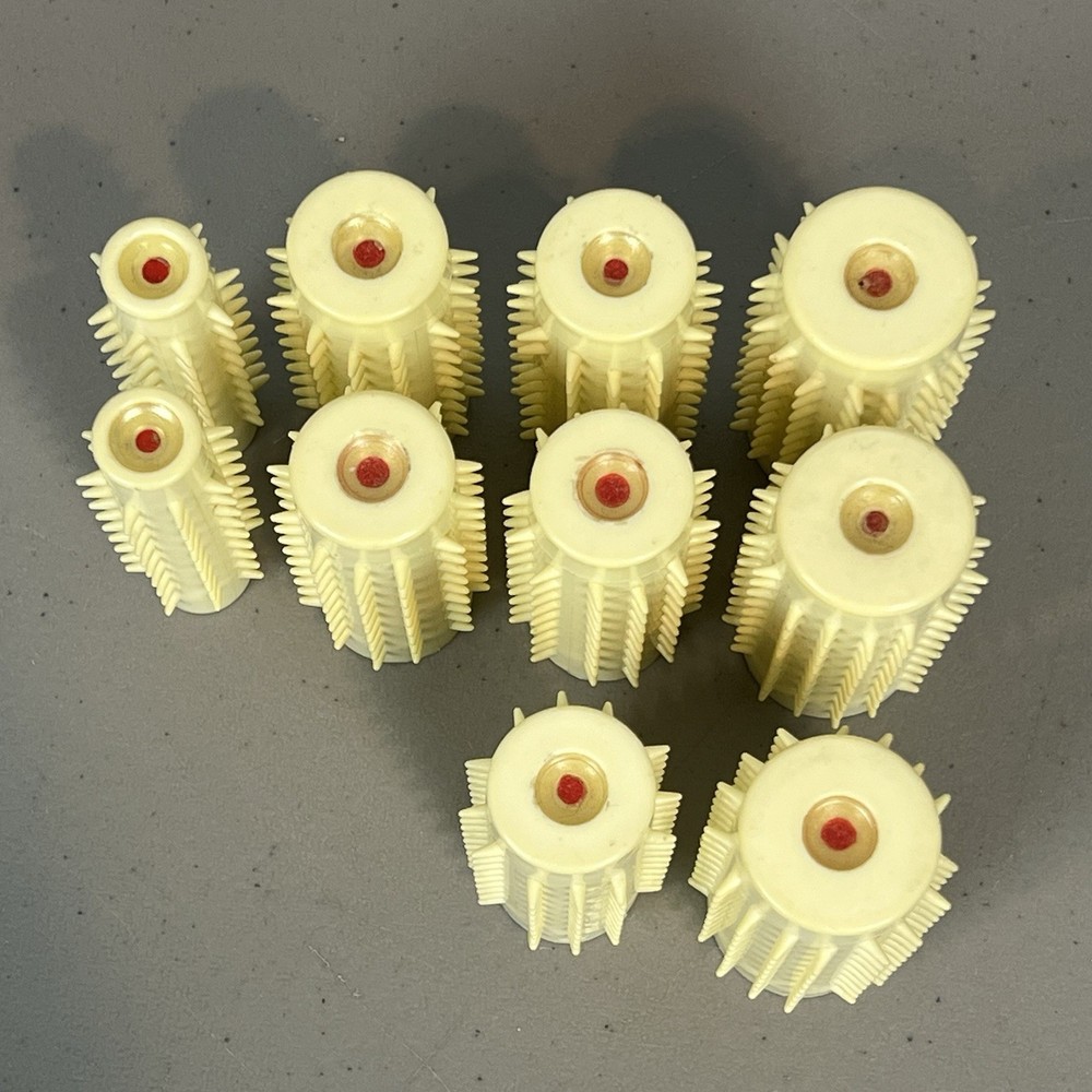 Clairol Kindness 10 Replacement Hot Rollers Small Medium and Large Vtg