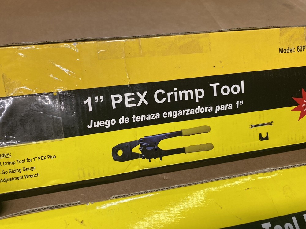 Apollo PEX Crimp Tool Kits 1” And 1/2”
