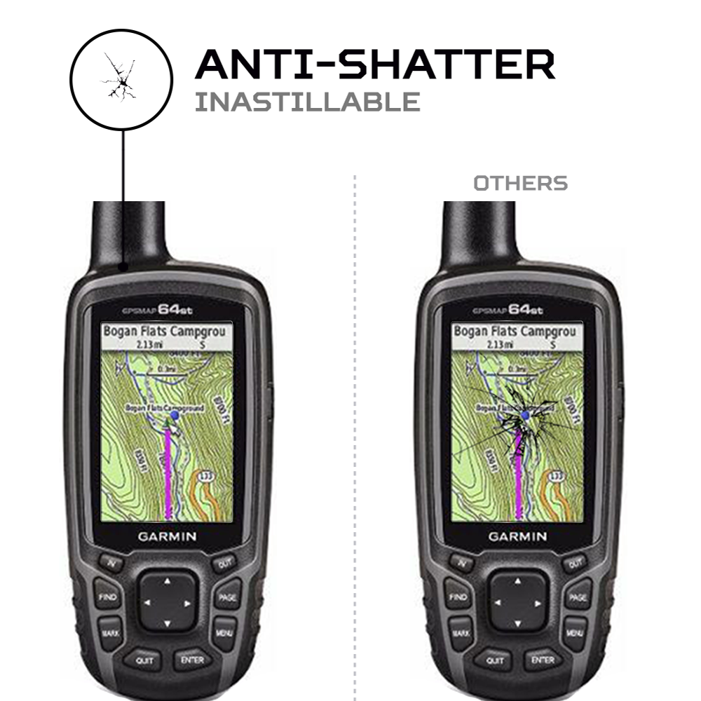 ANTISHOCK Screen protector for Garmin GPSMAP 64st