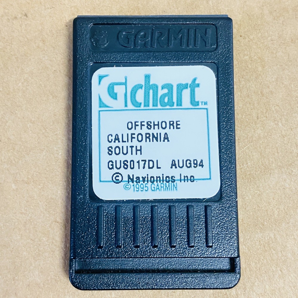 Garmin GUS017DL G-Chart Chartplotter Chart Map Offshore California South GPSMAP