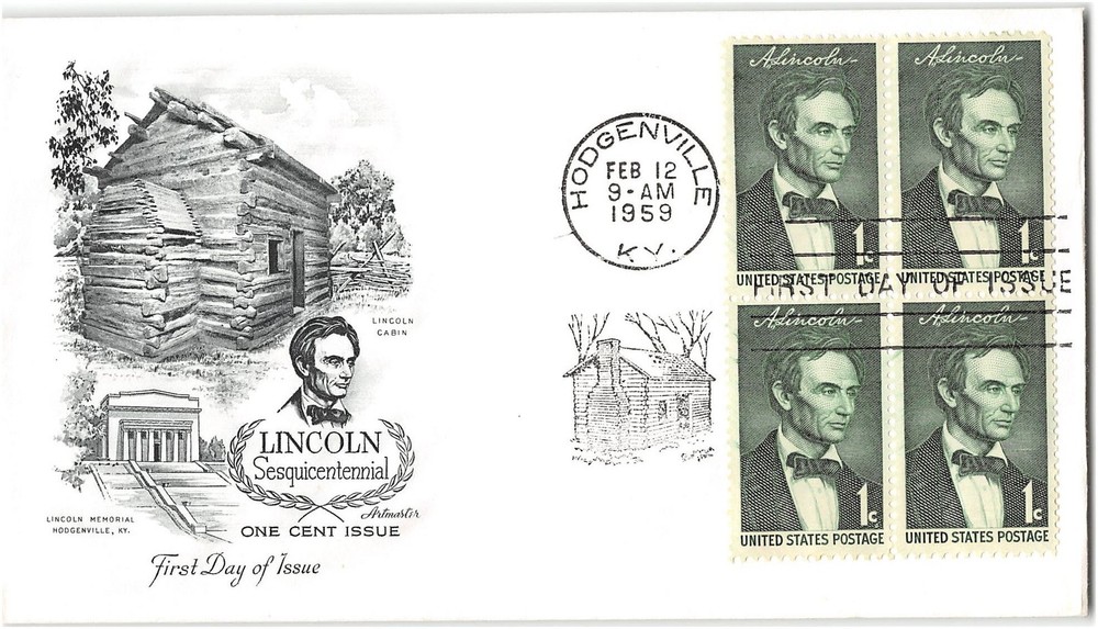 US #1113 First Day Cover (FDC), 1959