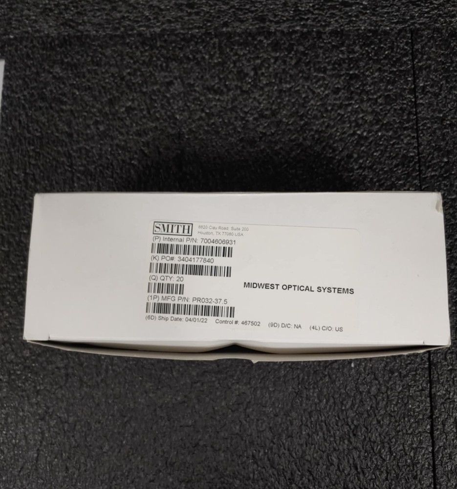 Midwest Optical Systems 7004606931 PR032-37.5 Visible Linear Polarizer Filter