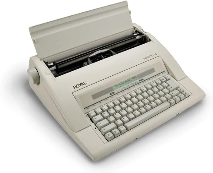 Royal Scriptor II Electronic Typewriter (REFURBISHED BY ROYAL) 100% GUARANTEE