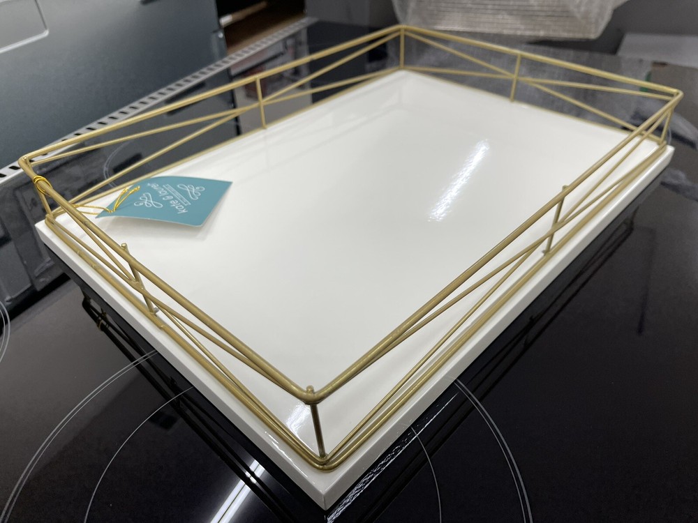Mendel Rectangular Tray 16.5 In X 12 In By kate & laurel
