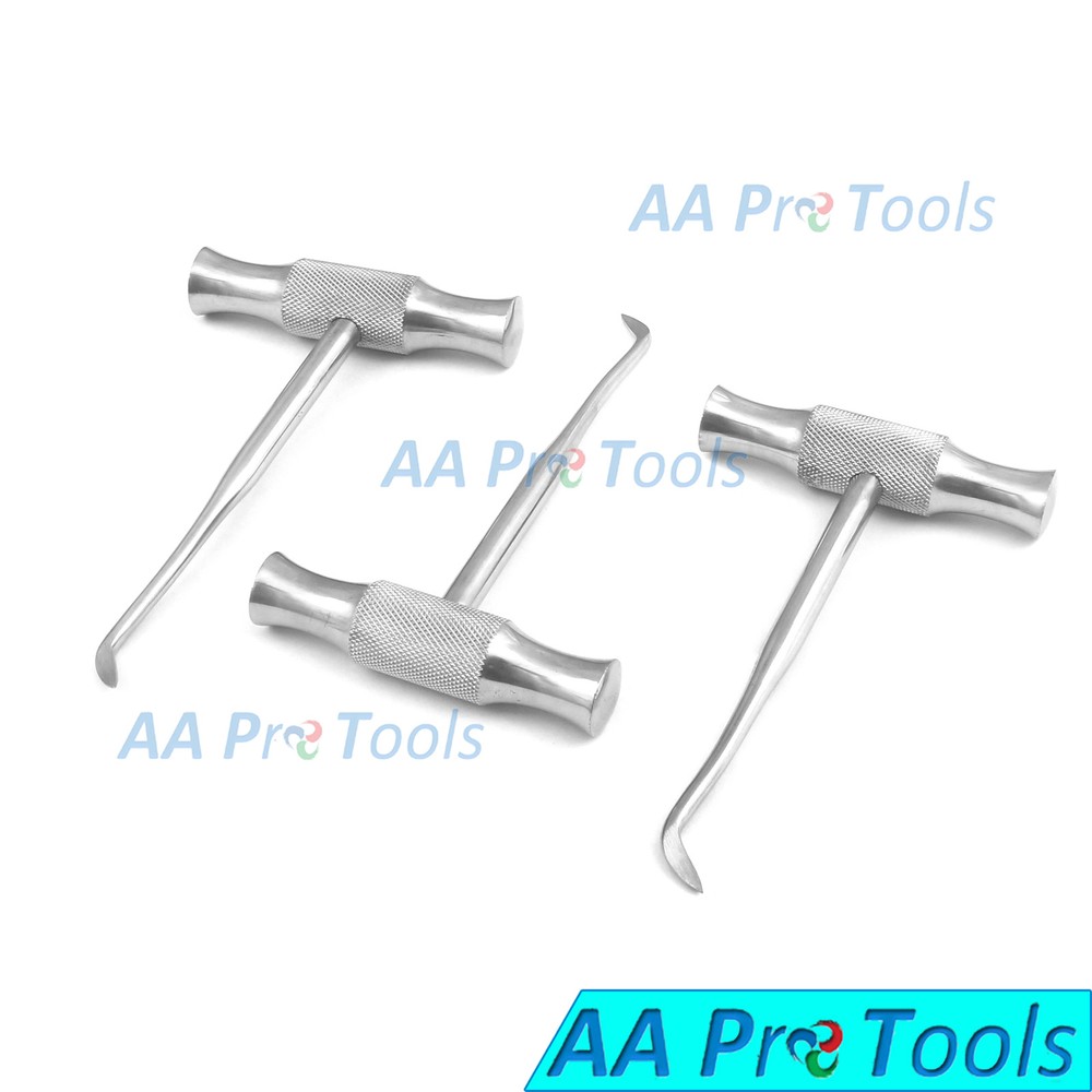 AA Pro: Elevator #14R, Cross Bar Handle Angled Right Dentist Tools Best Quality