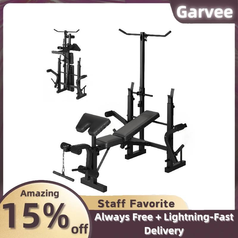 Adjustable Foldable Workout Bench Versatile All-in-One for Home Gym