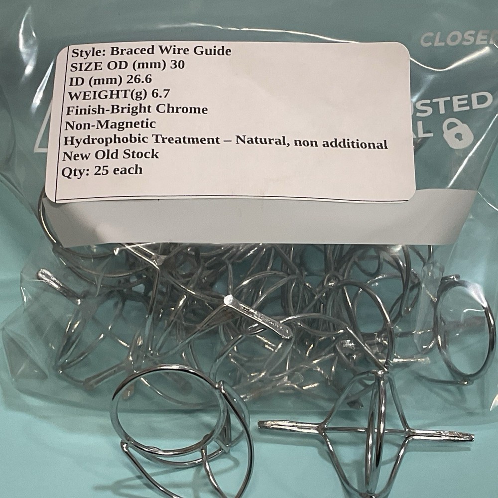 Vintage Braced Wire Guides Size 30