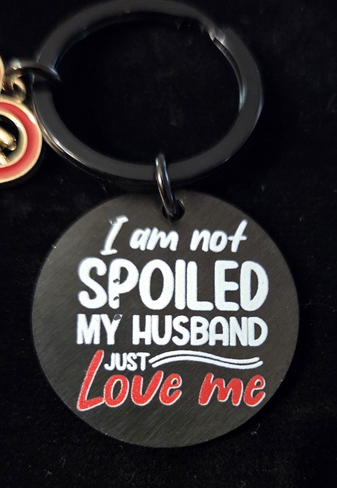 My Husband Loves Me Key Chain