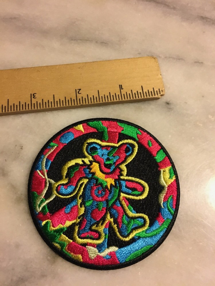 GRATEFUL DEAD IRON ON PATCH