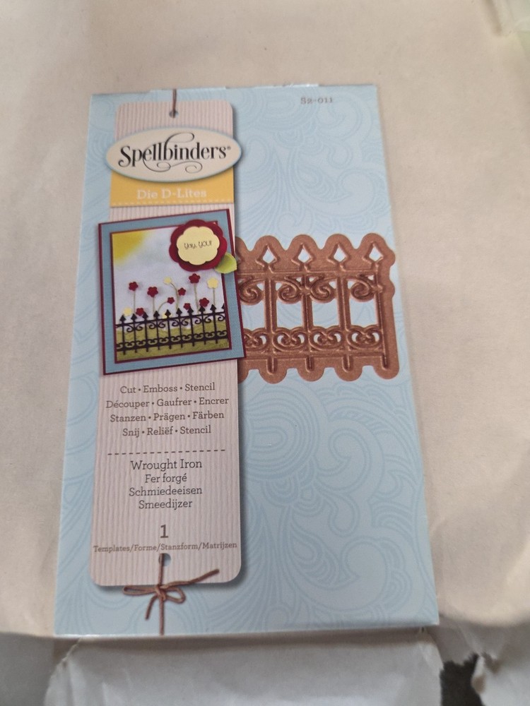 Spellbinders Dies Wrought Iron
